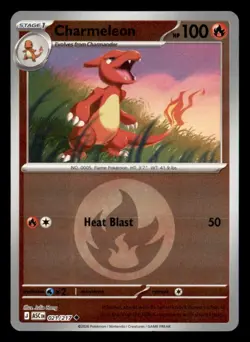 Charmeleon (Energy) 021/217 Ascended Heroes Pokemon Reverse Holo NM - Image 1