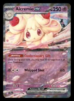 Alcremie ex 075/159 Double Rare Journey Together Pokemon Near Mint - Image 1