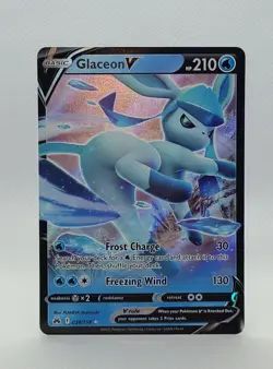 Glaceon V 038/159 Sword & Shield Crown Zenith Pokemon TCG NM - Image 3