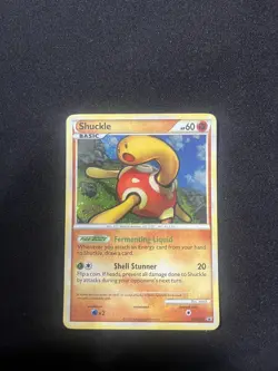 2010 Pokemon Heartgold Soulsilver Promo HGSS15 Shuckle Holo LP - Image 1