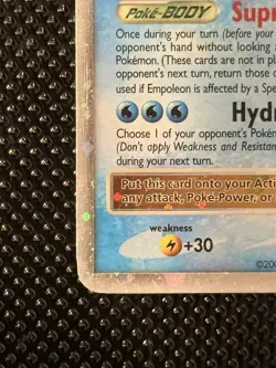 Pokemon TCG Empoleon LV.X 120/130 Diamond and Pearl Holo LP-MP - Image 2