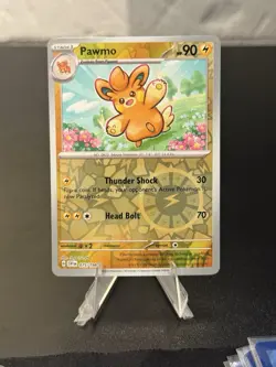 Pokemon - Pawmo - 075/198 - Scarlet & Violet - Reverse Holo - NM/M - Image 1
