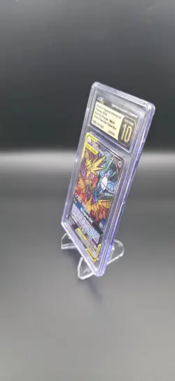CGC Pristine 10 Pokemon TCG Moltres & Zapdos & Articuno GX SM210 Sm Holo (2019) - Image 3