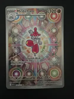 Pokemon Medicham Full Art Holo Rare Ascended Heroes - Image 1