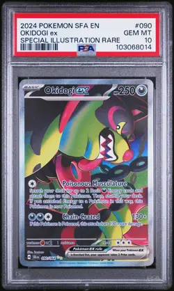 Okidogi EX 090/64 Pokemon PSA 10 - Image 1