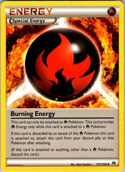 BURNING ENERGY 151/162 UC BREAKTHROUGH POKEMON LP - Image 1