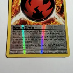 Pokemon TCG Burning Energy 151/162 Reverse Holo XY Breakthrough LP / NM - Image 2