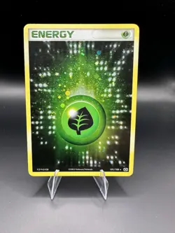 Pokemon Card Tcg Grass Energy 101/106 Holo EX Emerald -LP - Image 1