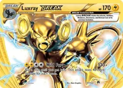 1x Luxray BREAK | XY - BREAKpoint | 47/122 | Rare | Holofoil | LP | Pokemon - Image 1