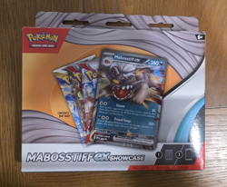 Pokemon TCG Mabosstiff ex Showcase Kit Promo + 3 Booster Packs English 2024 - Image 1