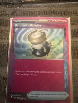 Pokemon TCG Brilliant Blender Holo Card 164/191 Ace Spec Surging Sparks - Image 1