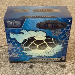 NEW Stellar Crown Scarlet & Violet Pokemon Elite Trainer Box ETB Sealed - Image 1