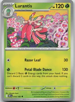 Lurantis 014/182 Uncommon Destined Rivals Pokemon Near Mint - Image 1