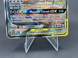 Pokemon TCG Eevee & Snorlax GX SM169 Tag Team Holo Black Star Promo NM - Image 3