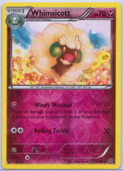 Whimsicott - 56/98 - Reverse Holo - XY: Ancient Origins - Pokemon - Image 1