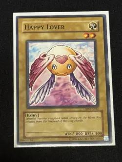 Yu-Gi-Oh! Happy Lover CP02-EN012 Common LP Champions Pack light Play - Image 1