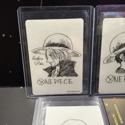 SHUEISHA NATSUCOMI 2022 ONE PIECE TRIO 3 ODA DOPPIO ADESIVO JAPAN - Image 2