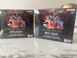 2x One Piece Display Englisch OP16 THE TIME OF BATTLE Neu Sealed - Image 1