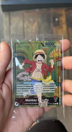 Carte One Piece TCG – Monkey D. Luffy – Musee Grevin Paris Exclusive - Image 1