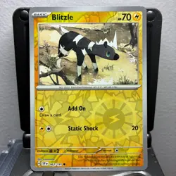 Blitzle - 062/191 - Pokemon Surging Sparks 2024 - Reverse Holo Common Card NM - Image 1