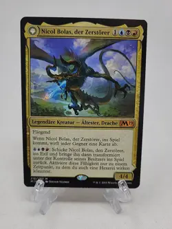 MTG *German* Magic the Gathering Nicol Bolas, the Ravager M19 MP - Image 1