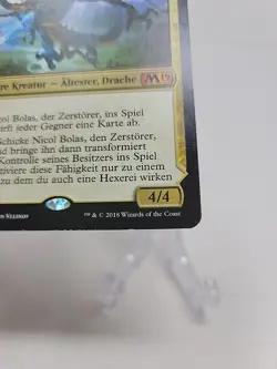 MTG *German* Magic the Gathering Nicol Bolas, the Ravager M19 MP - Image 4