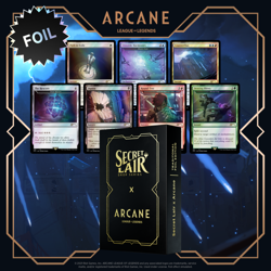 ARCANE LEAGUE OF LEGENDS Secret Lair Foil Edition | Factory Sealed | MTG - Image 1
