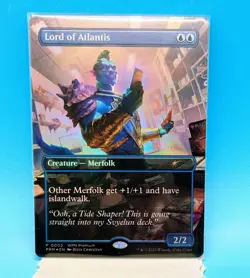 MTG Lord of Atlantis WPN Promo 2023 NM Foil - Image 1