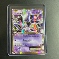 Mewtwo EX Holo Ultra Rare XY - Evolutions 52/108 Pokemon tcg - Image 1