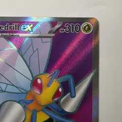 Pokemon TCG- Beedrill ex - 098/086 - ME04: Chaos Rising (CRI) Ultra Rare NM - Image 4