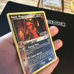 Pokemon Dark Magcargo TCG Team Rocket Returns 38/109 Reverse Holo Stamped E10 - Image 3