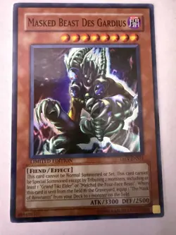 Yugioh - Masked Beast Des Gardius - Super - Limited - TAEV-ENSE1 - LP - Image 1