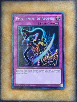 Yugioh Embodiment of Apophis MZTM-EN104 Collector Rare 1st Ed NM - Image 1