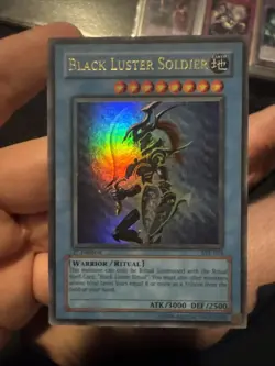 Black Luster Soldier and Black Luster Ritual SYE-024 1st Edition Ultra Rare - Image 2