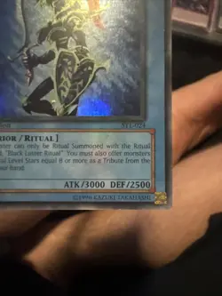 Black Luster Soldier and Black Luster Ritual SYE-024 1st Edition Ultra Rare - Image 4