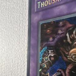 Yu-Gi-Oh! Thousand-Eyes Restrict Secret Rare Holo Limited Ed MC1-EN004 - Image 2