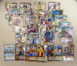 One Piece Carddass old CCG Card Game EX 27 RARE Card Lot LP/MP not hyper battle - Image 1