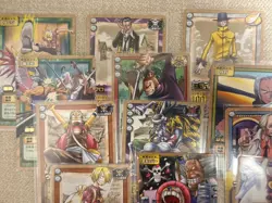 One Piece Carddass old CCG Card Game EX 27 RARE Card Lot LP/MP not hyper battle - Image 2