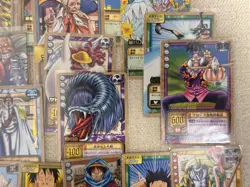 One Piece Carddass old CCG Card Game EX 27 RARE Card Lot LP/MP not hyper battle - Image 4