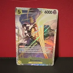 One Piece CCG Borsalino EB04-001 Rare Foil Egghead Blocker 6000 EN - Image 1