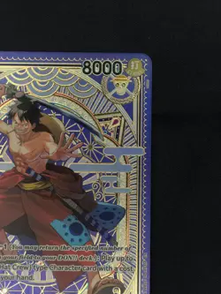Luffy-Tarou ST18-005 SP A Fist of Divine Speed OP-11 SR One Piece TCG English - Image 2