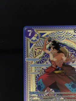 Luffy-Tarou ST18-005 SP A Fist of Divine Speed OP-11 SR One Piece TCG English - Image 4