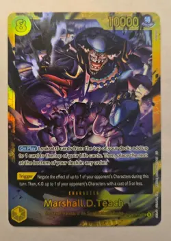 Marshall.D.Teach OP16-119 SEC Alt Art AA One Piece TCG English - Image 1