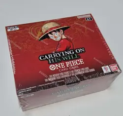 One Piece Carrying On His Will OP-13 Booster Box Factory Sealed English - Image 2