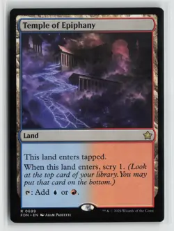 Temple of Epiphany 0699 Foundations FDN MTG Magic - Image 1