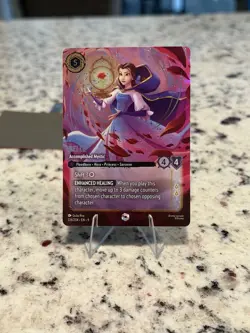 Disney Lorcana - Fabled - Belle Accomplished Mystic Enchanted 226/204 - Image 1