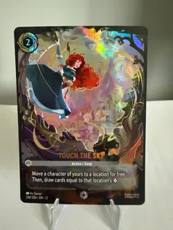 Disney Lorcana Touch the Sky (Enchanted) 240/204 Wilds Unknown Holo - Image 1