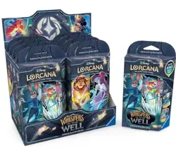 Disney Lorcana Whispers in the Well Starter Deck Display X8 Decks Sealed - Image 1