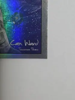 Cam Ward Tennessee Titans Stars In The Night RC #STN-1 Topps Cosmic Chrome 2025 - Image 3