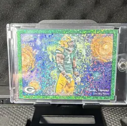 Topps 2025 Topps Chrome cosmic /75 Micah Parsons stars in the night STN-24 - Image 1